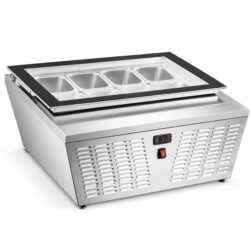 Βιτρίνα Παγωτού Επιτραπέζια 4 θέσεων - BO-87 - 87x73x38cm / 16870
