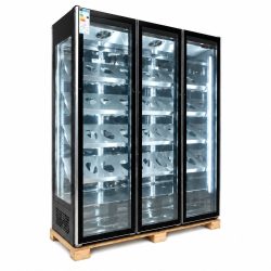 Ψυγείο Μαναβικής 3 Πλευρές Τζάμι - 1600lt - 180x60x201cm / 16707
